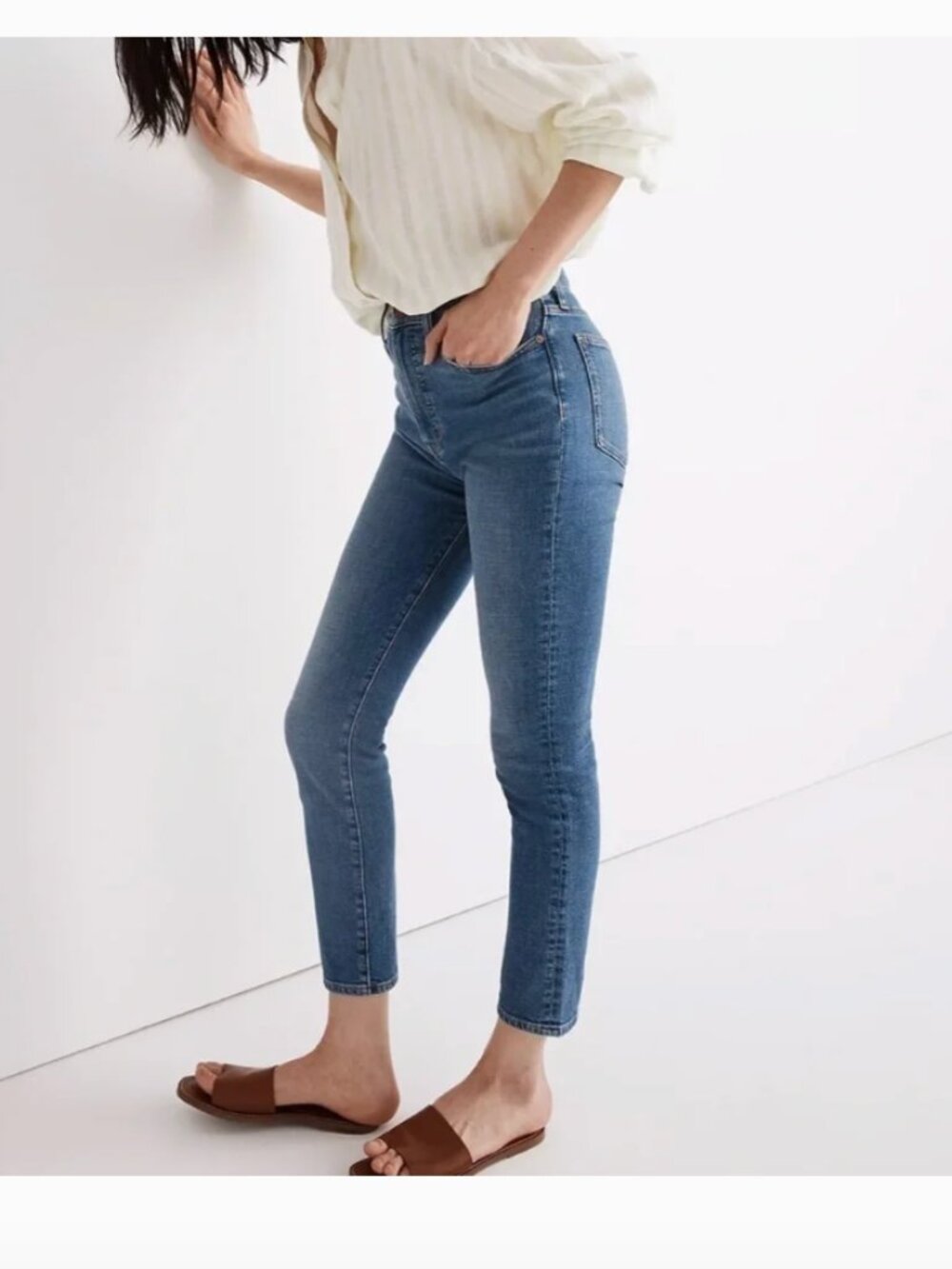 NWOT Madewell High Rise the perfect vintage crop Jean 26 Jeans MD614